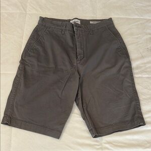 Goodfellow & Co Gray Flat Front Chino Shorts